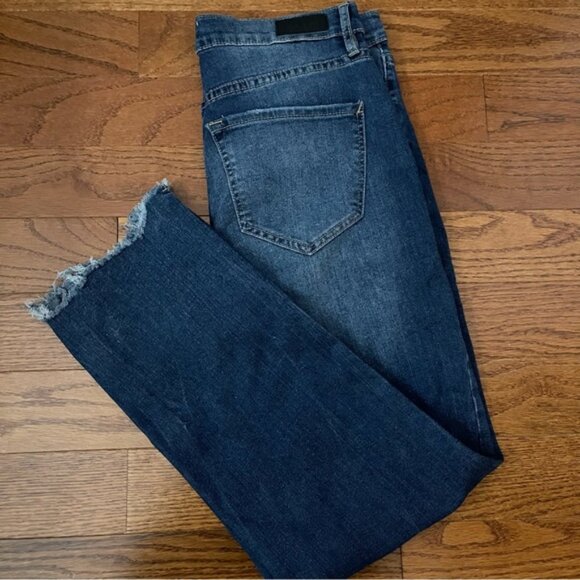 NWT Nicole Miller Heritage Nomad Super High Rise Straight Jeans Size 8 - Picture 3 of 4